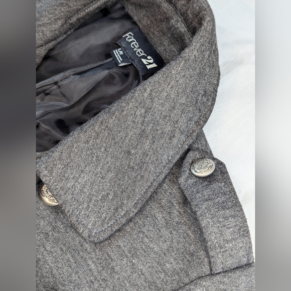 🎉 Forever 21 Double-Breasted Coat - Picture 7 of 15